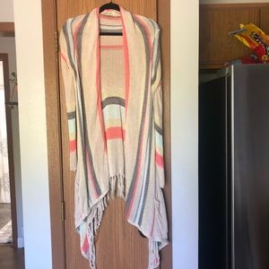 Long Knitted Billabong Cardigan